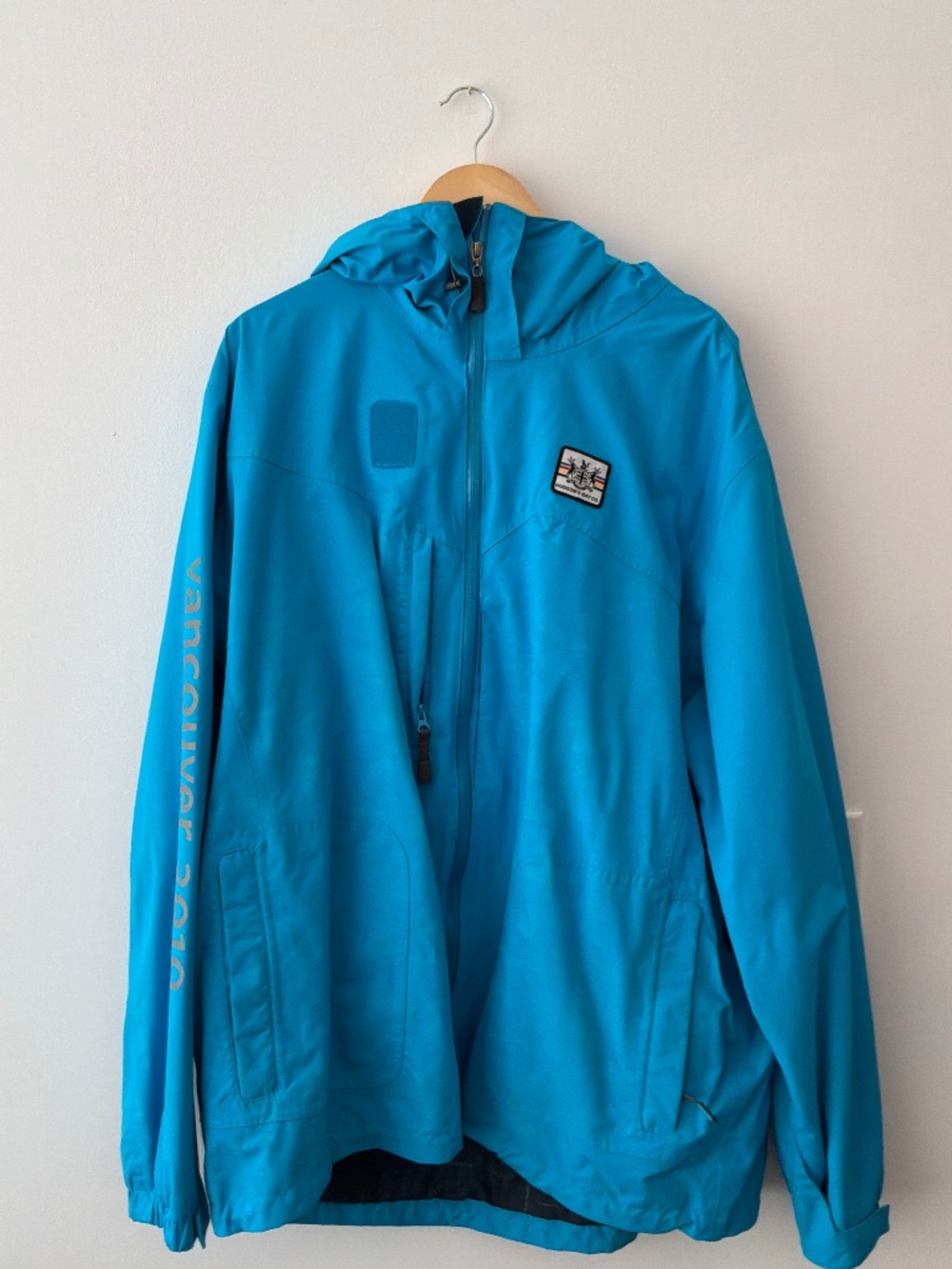 Rare Vintage 2010 Olympics vancouver Volunteer Jacket Hudson’s Bay Blue Size XXL
